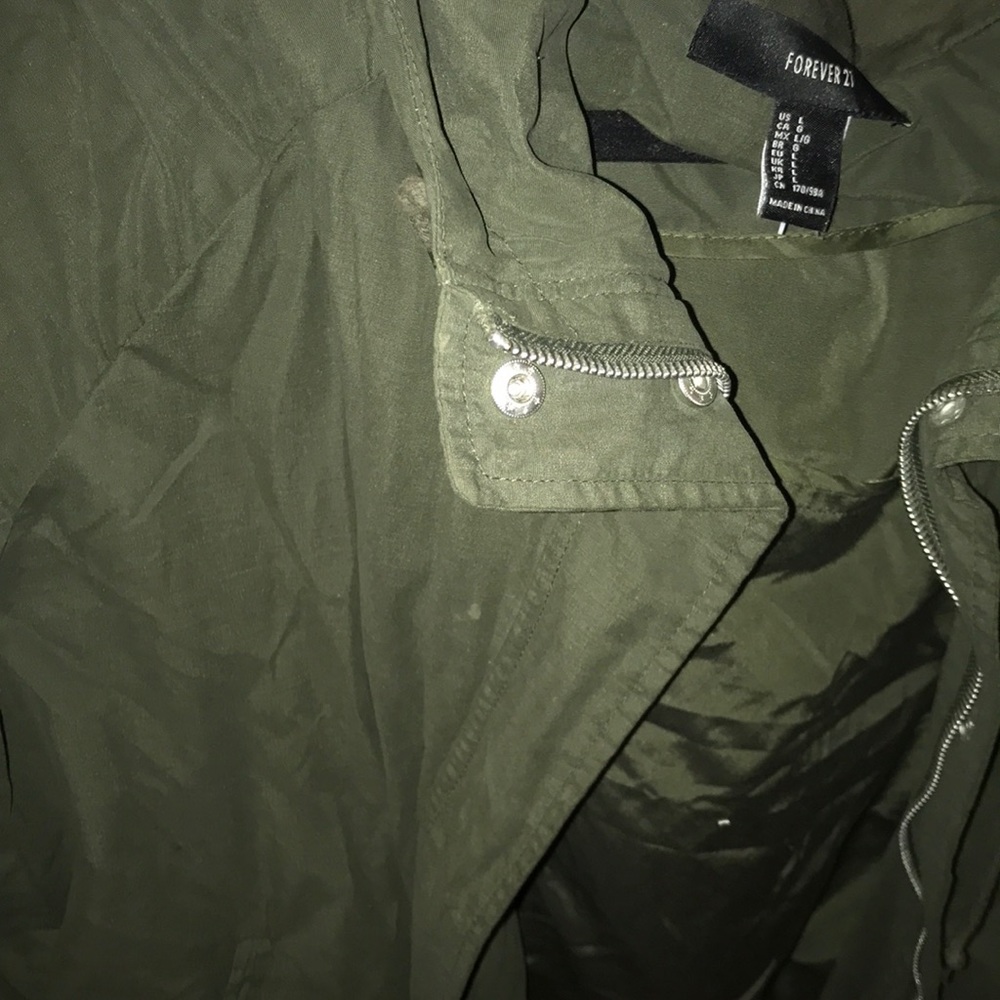 Green Long Jacket - image 2